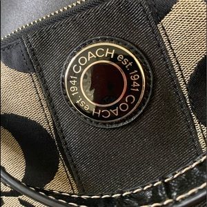 COACH shoulder purse